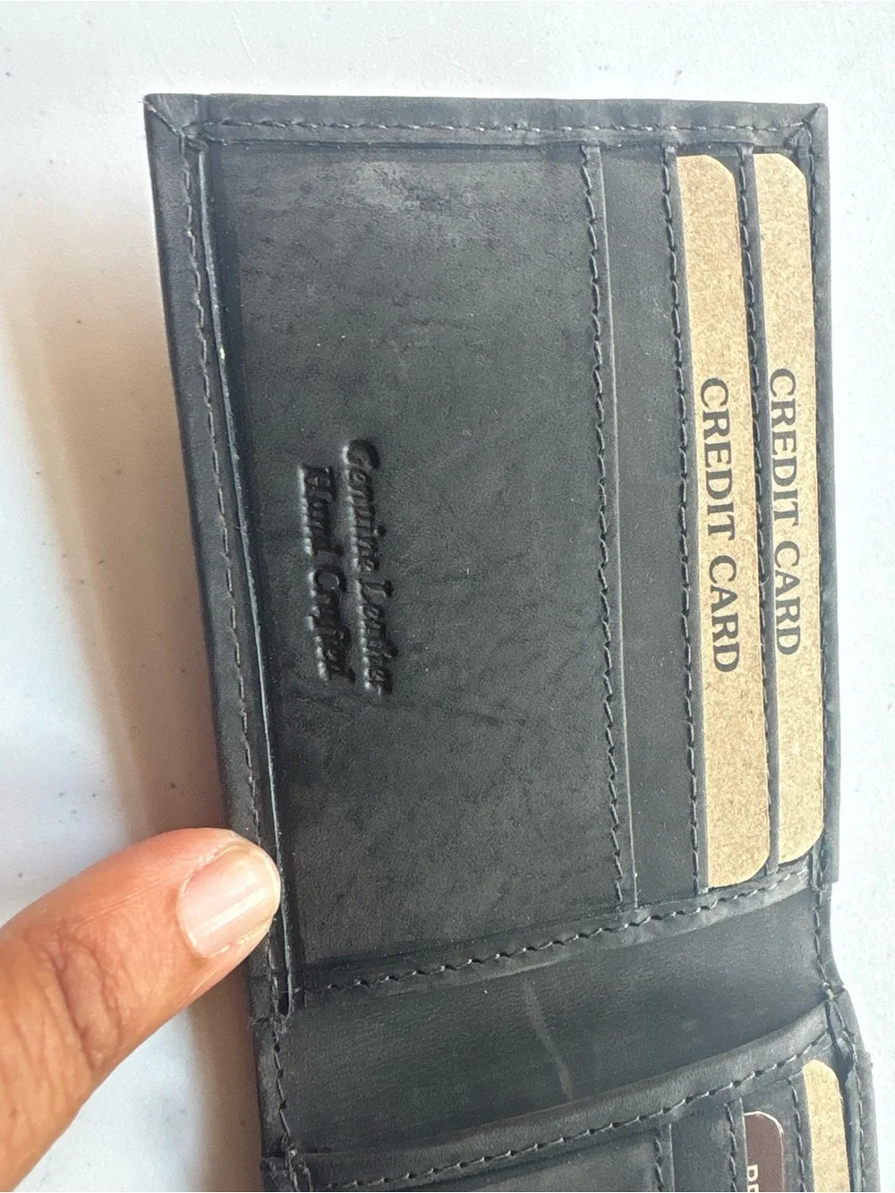 Paul & Taylor Genuine Leather Front Pocket Wallet with Money Clip